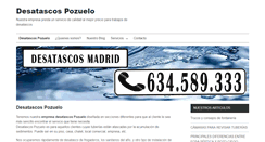 Desktop Screenshot of desatascospozuelo.org